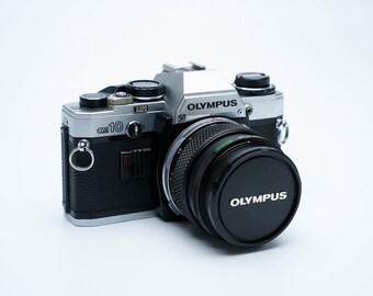 【送料込み】【実用美品】オリンパスOM-1+ZUIKO50ｍｍ Olympus OM1 MD 35mm Film Camera With Zuiko 50mm F/1.8 Prime