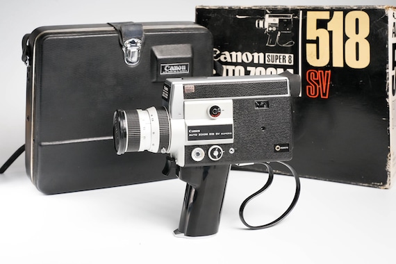 Canon オートズーム 518 SV スーパー 8 – オリジナルボックスとケース