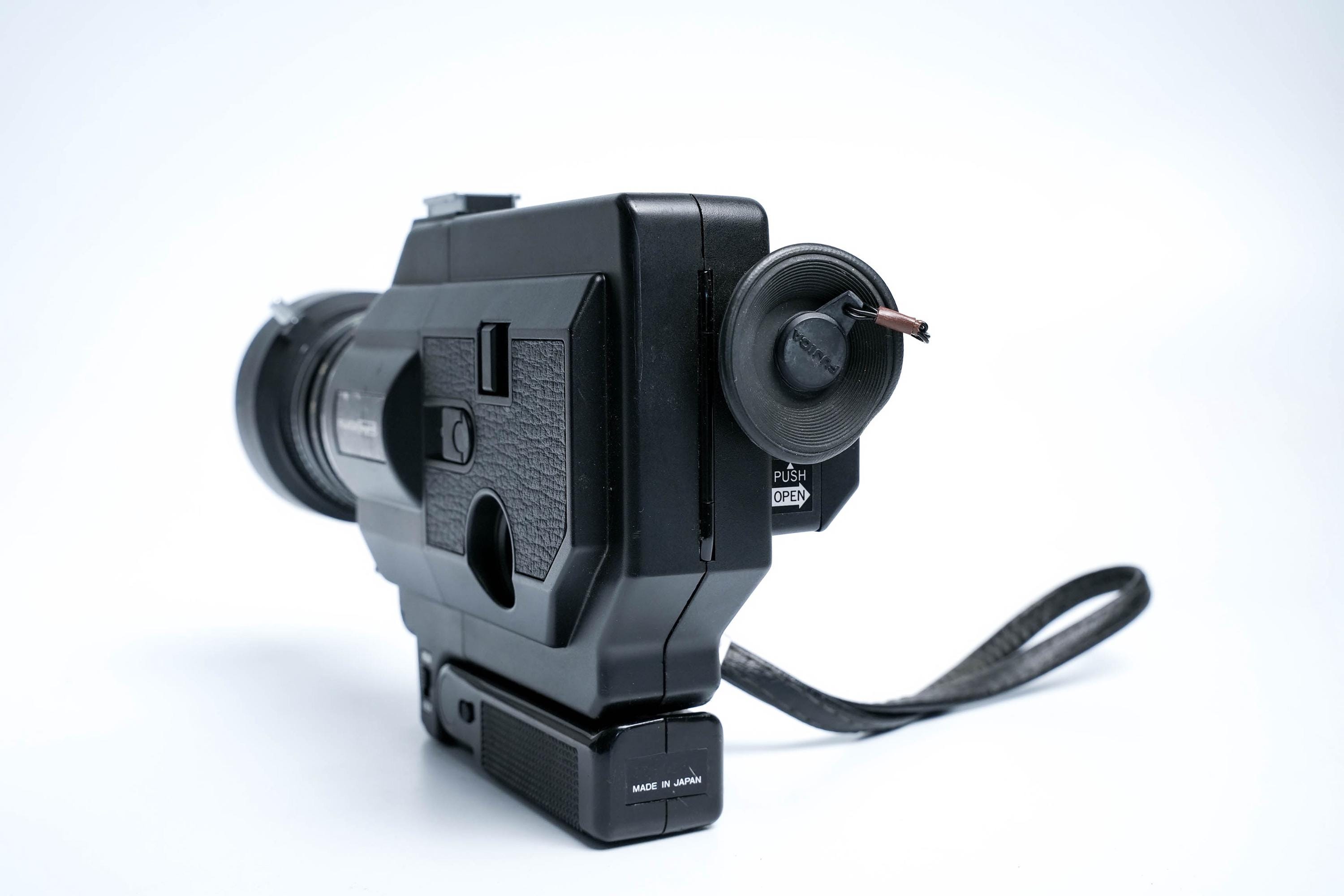 Fujica ZX250 Single-8 Film Camera With Fujinon 10.5–26mm F/1.2