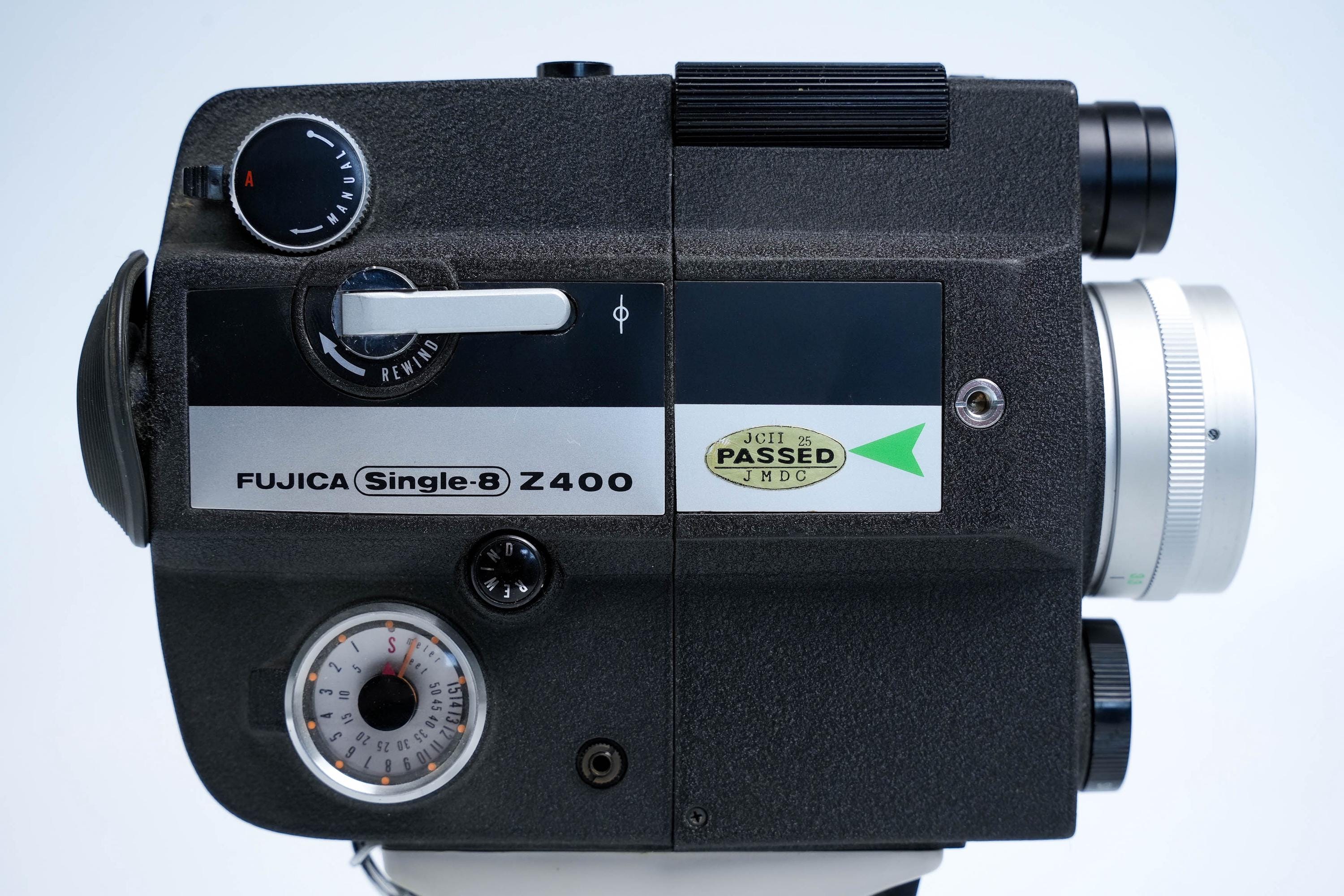 Fujica Z400 Single-8 Movie Camera With Fujinon-z 8.5–34mm F/1.8