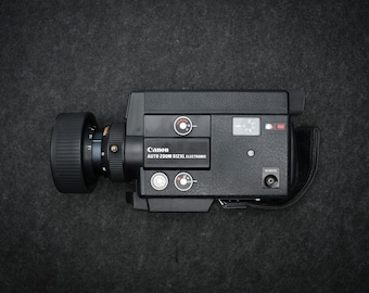 Canon 512XL Super 8 Camera – f/1.2 9.5–47.5mm, XL System, Quiet Motor, Tested, 3 Condition Options