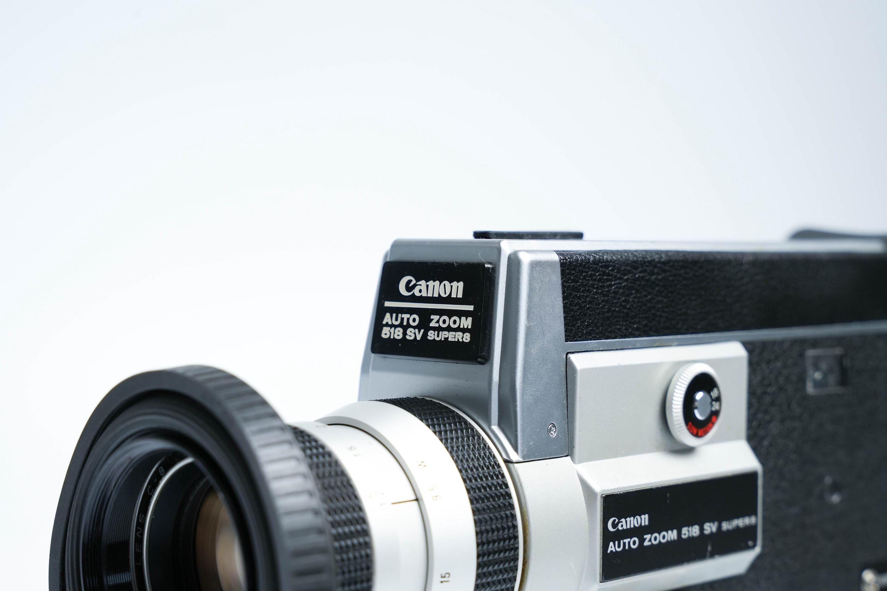 Canon Auto Zoom 518 SV Super 8 Camera – 1972 Model With F/1.8 Lens