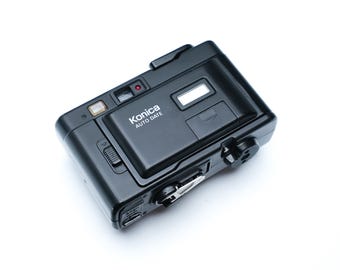 コニカ EFJ オートデート – 35mm コンパクトカメラ – 1988年