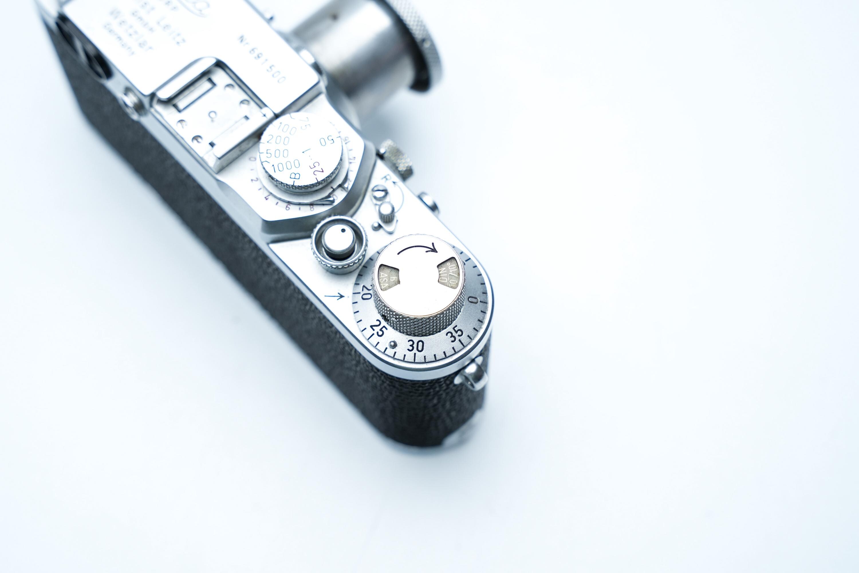 Leica Iiif RD ST – Red Dial, 1954, W/ Leitz Elmar 5cm F/3.5
