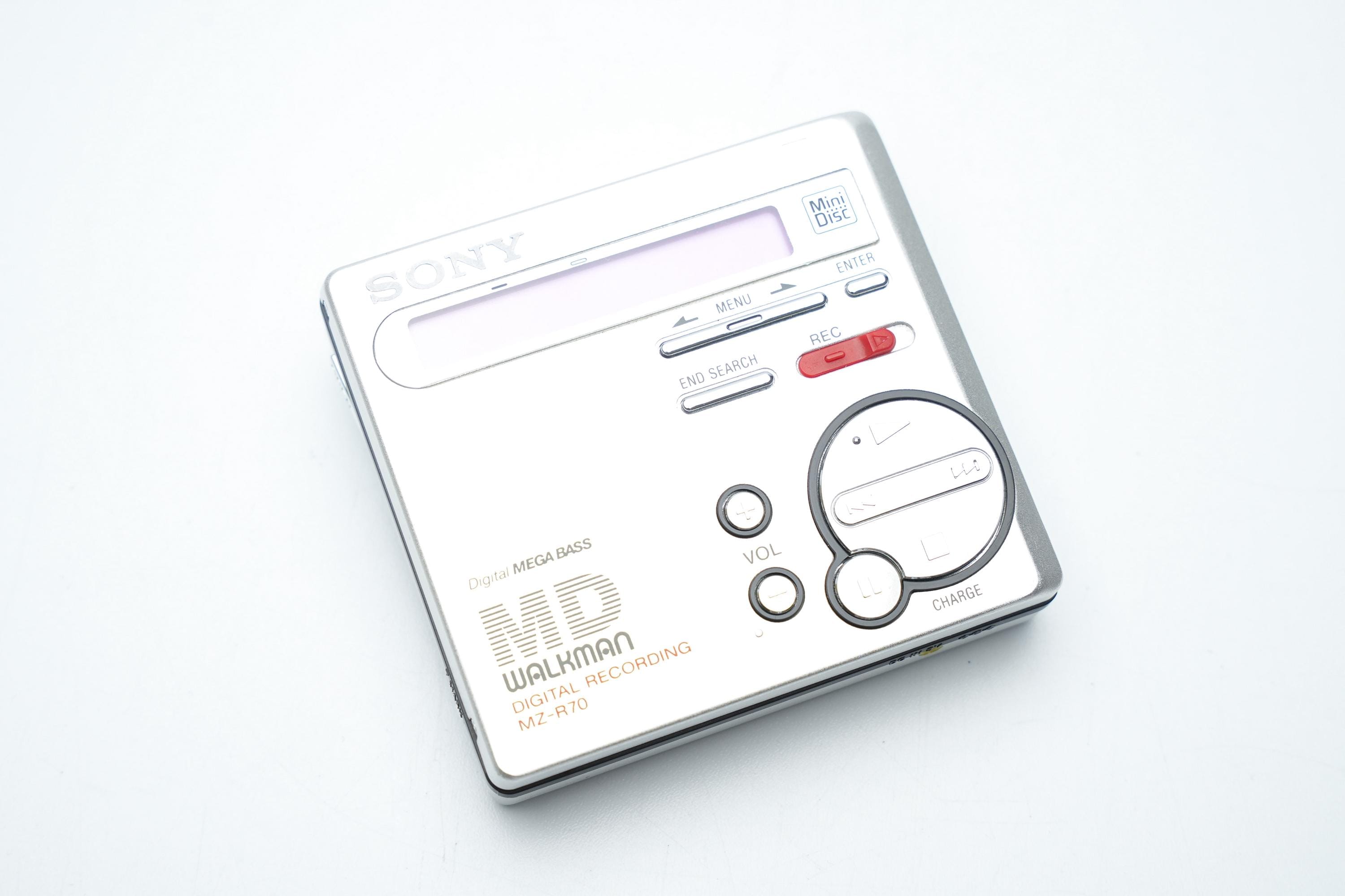 Sony MZ-R70 Minidisc Recorder – Portable Full-metal MD Walkman