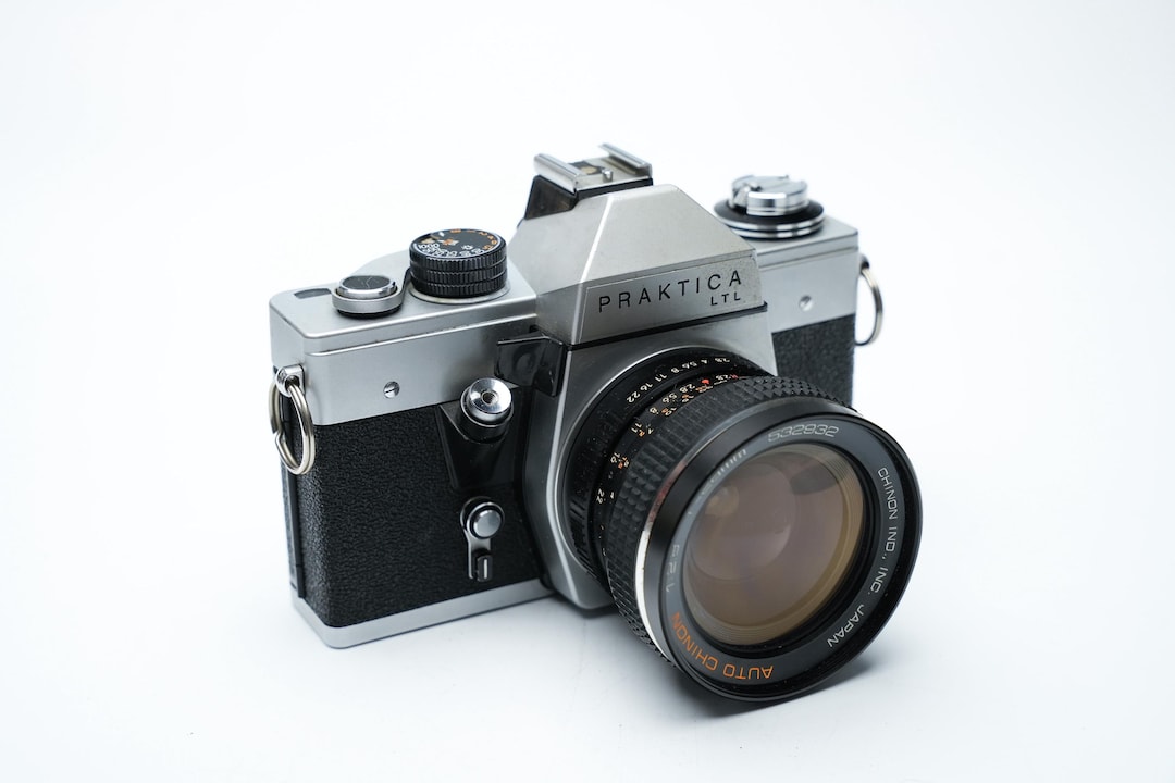 Praktica LTL 35mm SLR Camera With Chinon Auto 28mm F/2.8 Lens
