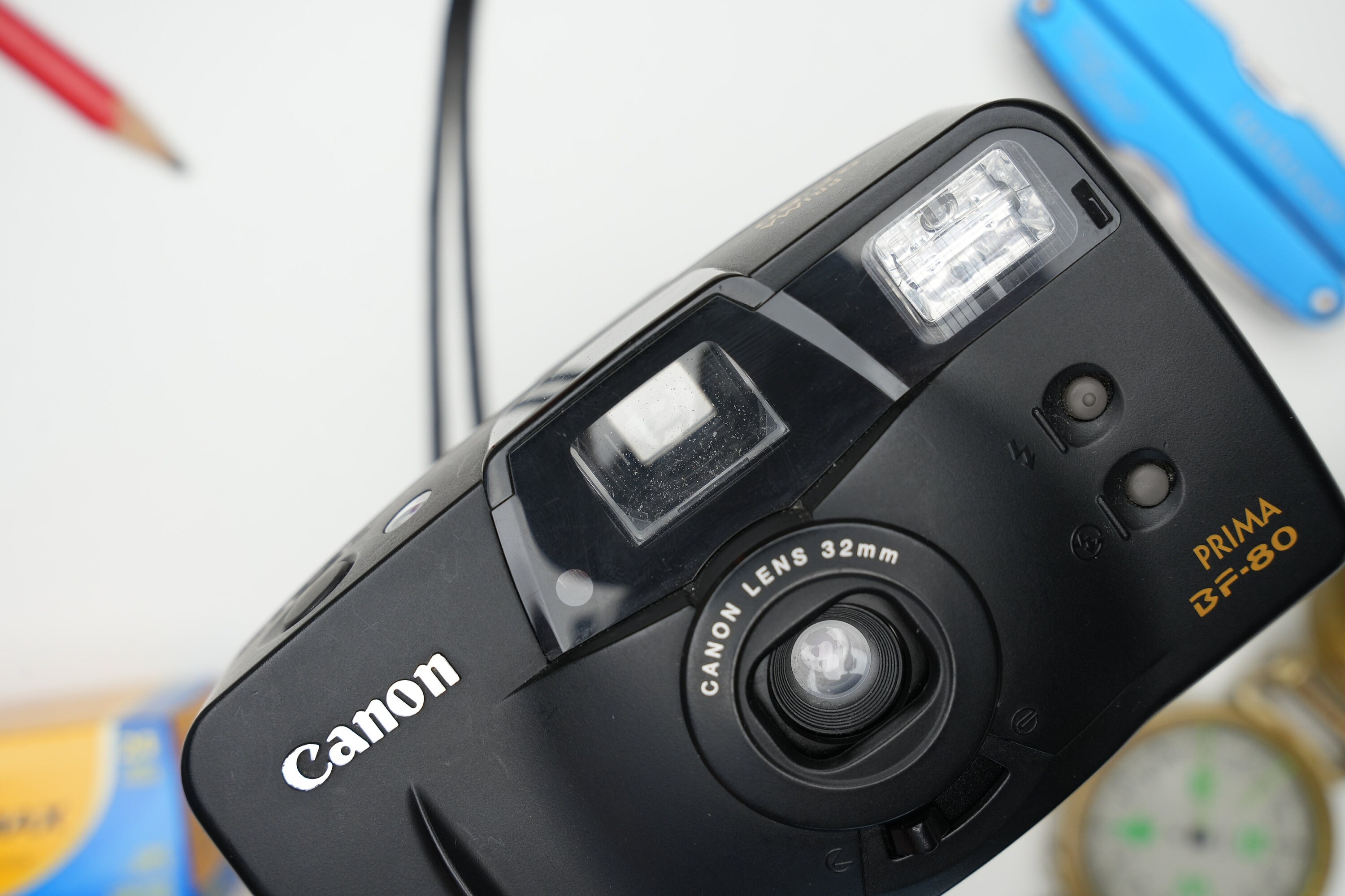 Canon Prima BF-7 Vintage 35mm Film Camera – Compact and Beginner
