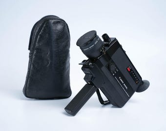 Canon 310XL Super 8 Movie Camera with f/1.0 Lens (1975) – Fully Working with Case