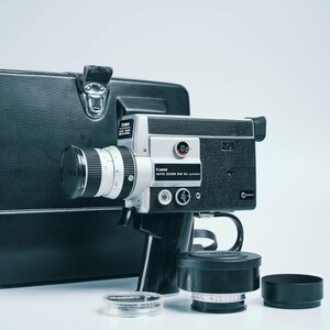 Canon Auto Zoom 518 SV Super 8 + 9.5–47.5mm F/1.8 – Set With