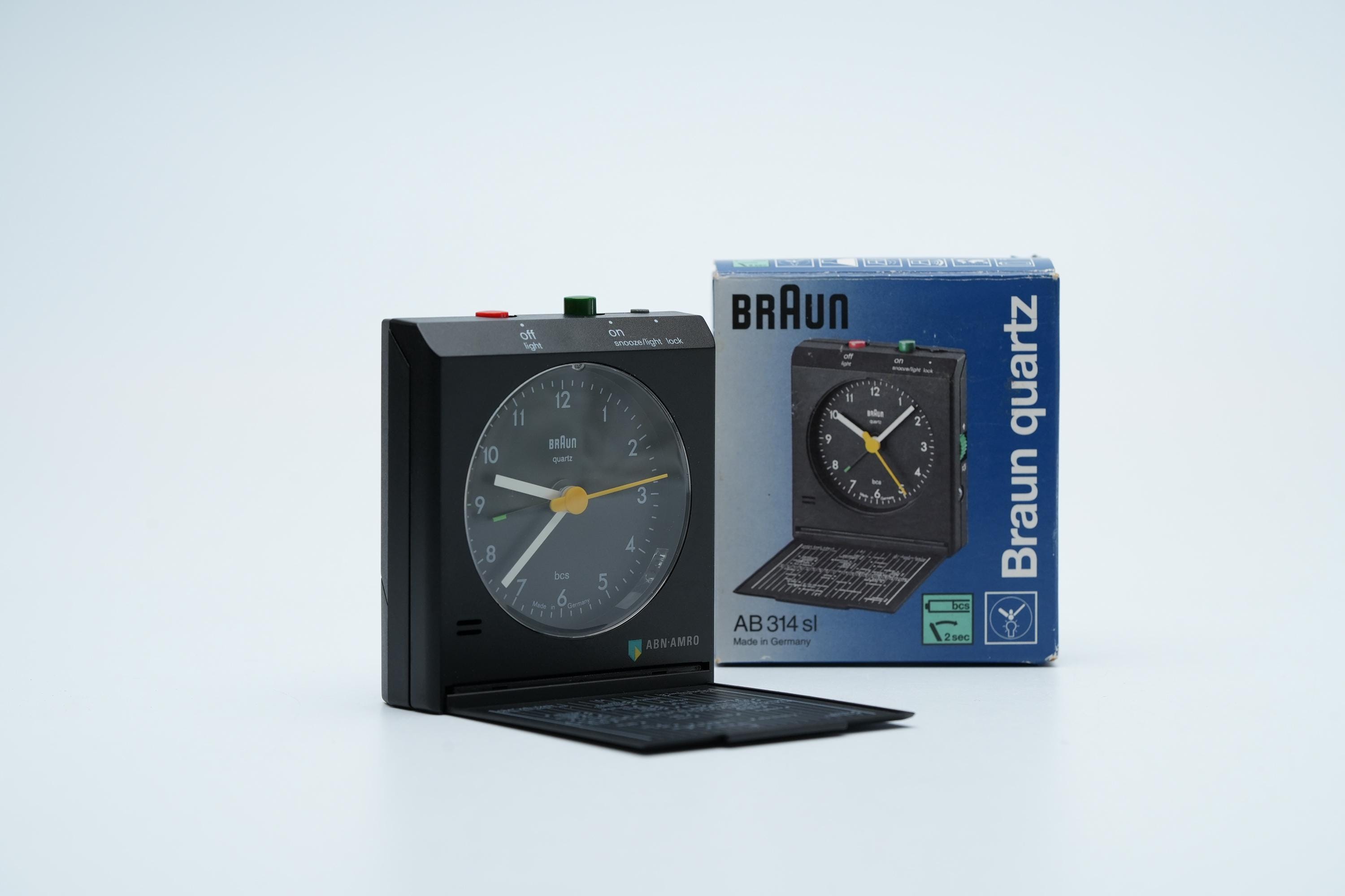 Braun Clock Made in Germany - Etsy
