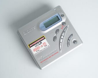 Sony MZ-G750 Minidisc Recorder – Portable MD Walkman With Radio