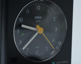 Braun AB 314 SL Travel Alarm Clock – ABN Amro Edition, German