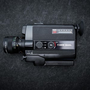 Canon 514XL Super 8 Camera, Vintage Japanese 1976 Film Camera, Tested Cine Camera With Zoom Lens, Retro Video Gear For Weddings Filmmakers