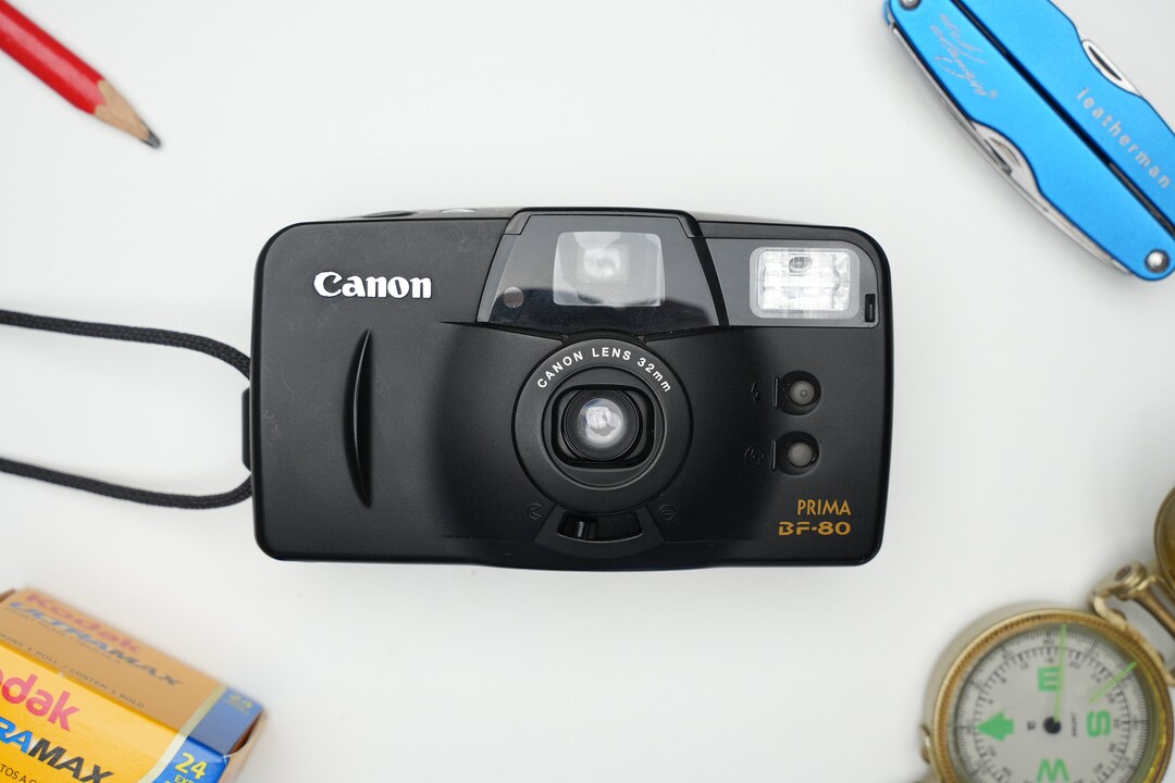 Canon, Lot de 5 compacts Prima BF80 32mm + Prima Zoom 90 + - Catawiki