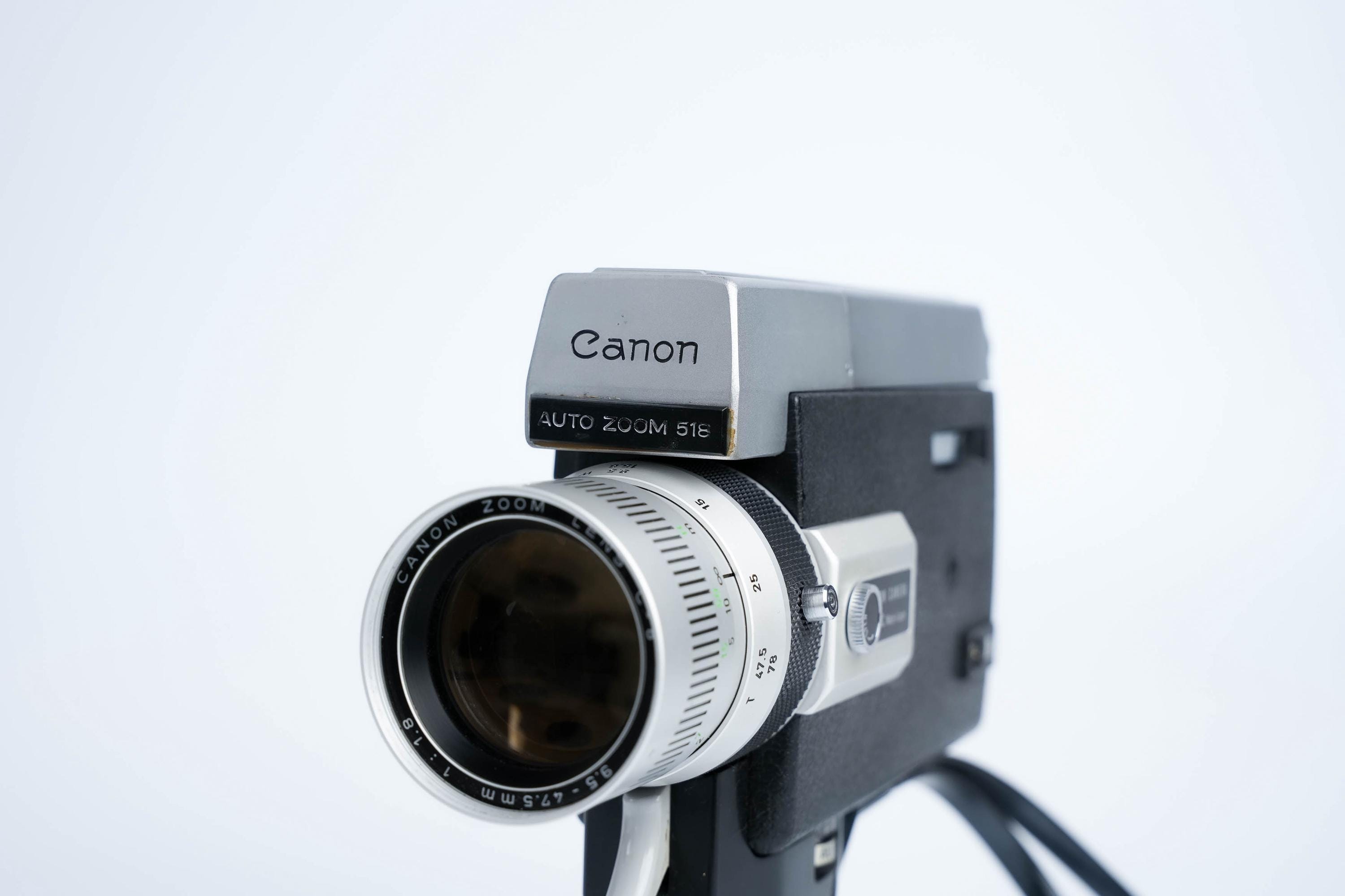 Canon Auto Zoom 518 Super 8 Camera – Tested & Excellent Condition