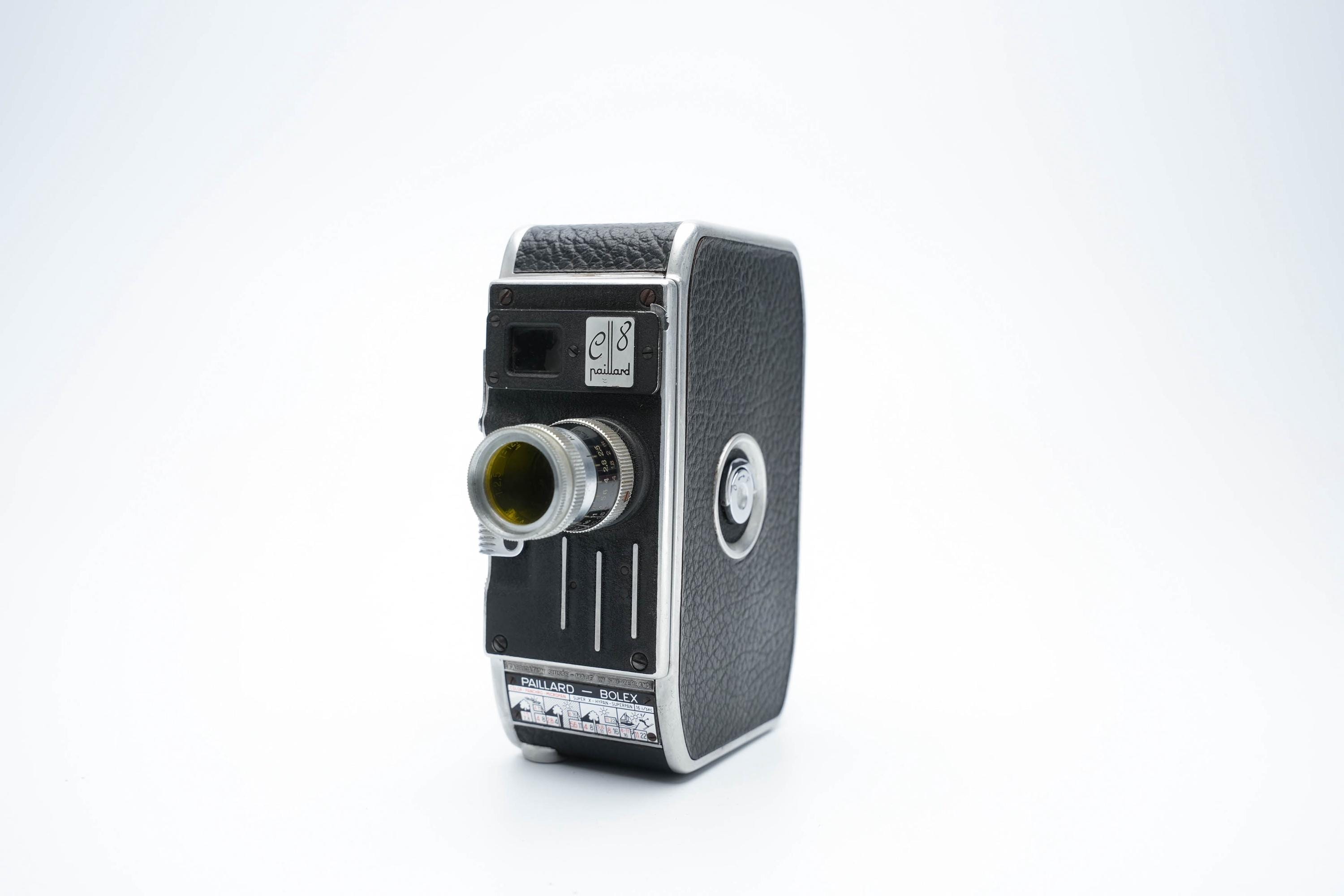 Paillard Bolex E8 – 素晴らしい状態のスイス製 8mm フィルムカメラ