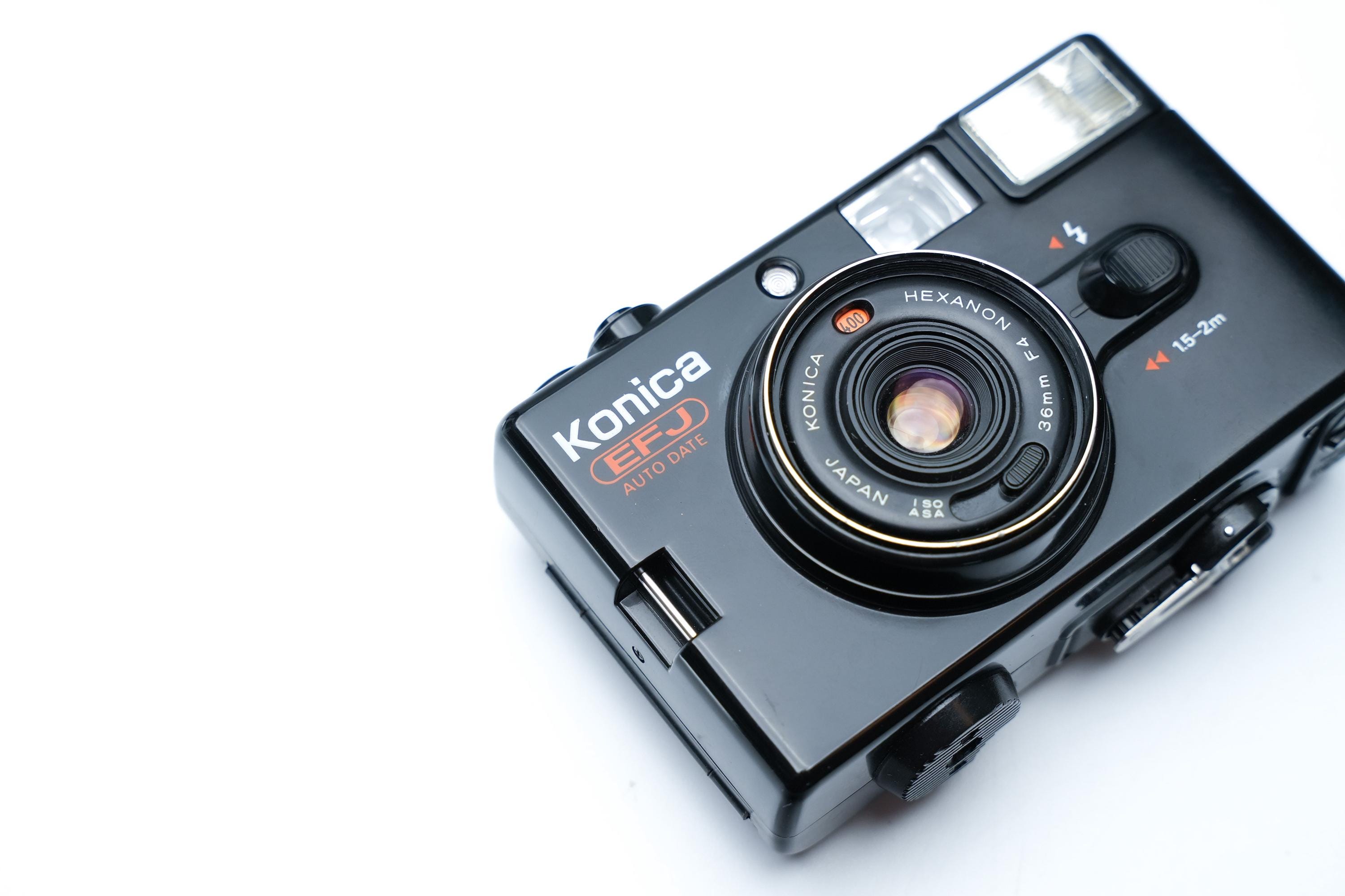 Konica EFJ Auto Date – Vintage 35mm Compact Camera for Easy Analog