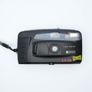 Ricoh LX-25 35mm Point & Shoot Film Camera with Panorama Mode – Compact and User-Friendly