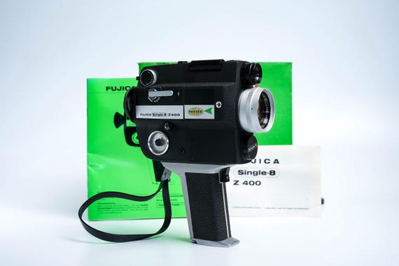 Fujica Z400 Single-8 Movie Camera With Fujinon-z 8.5–34mm F/1.8
