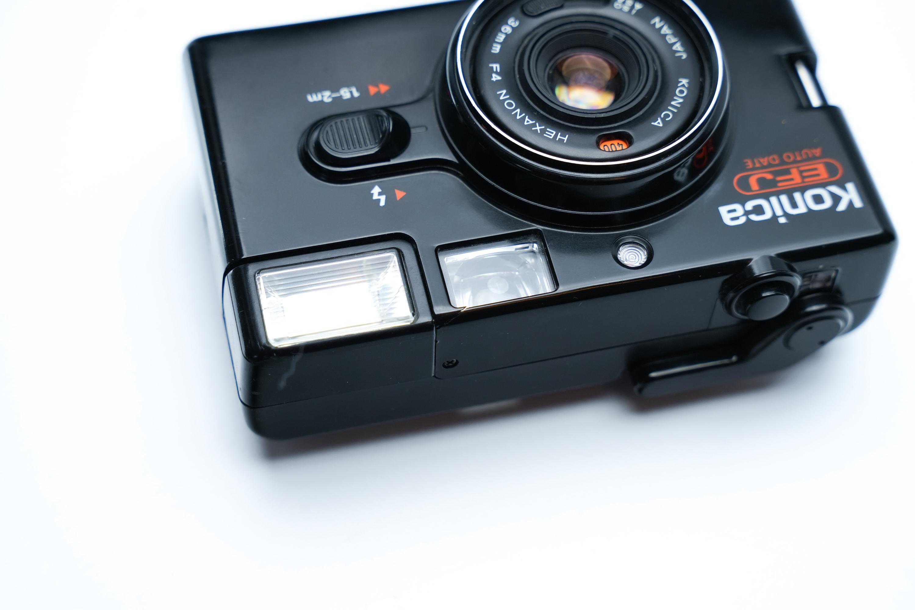 Konica EFJ Auto Date – Vintage 35mm Compact Camera for Easy Analog