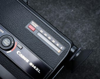 キヤノン 514XL スーパー8 ムービーカメラ 1976年製 – ブラック