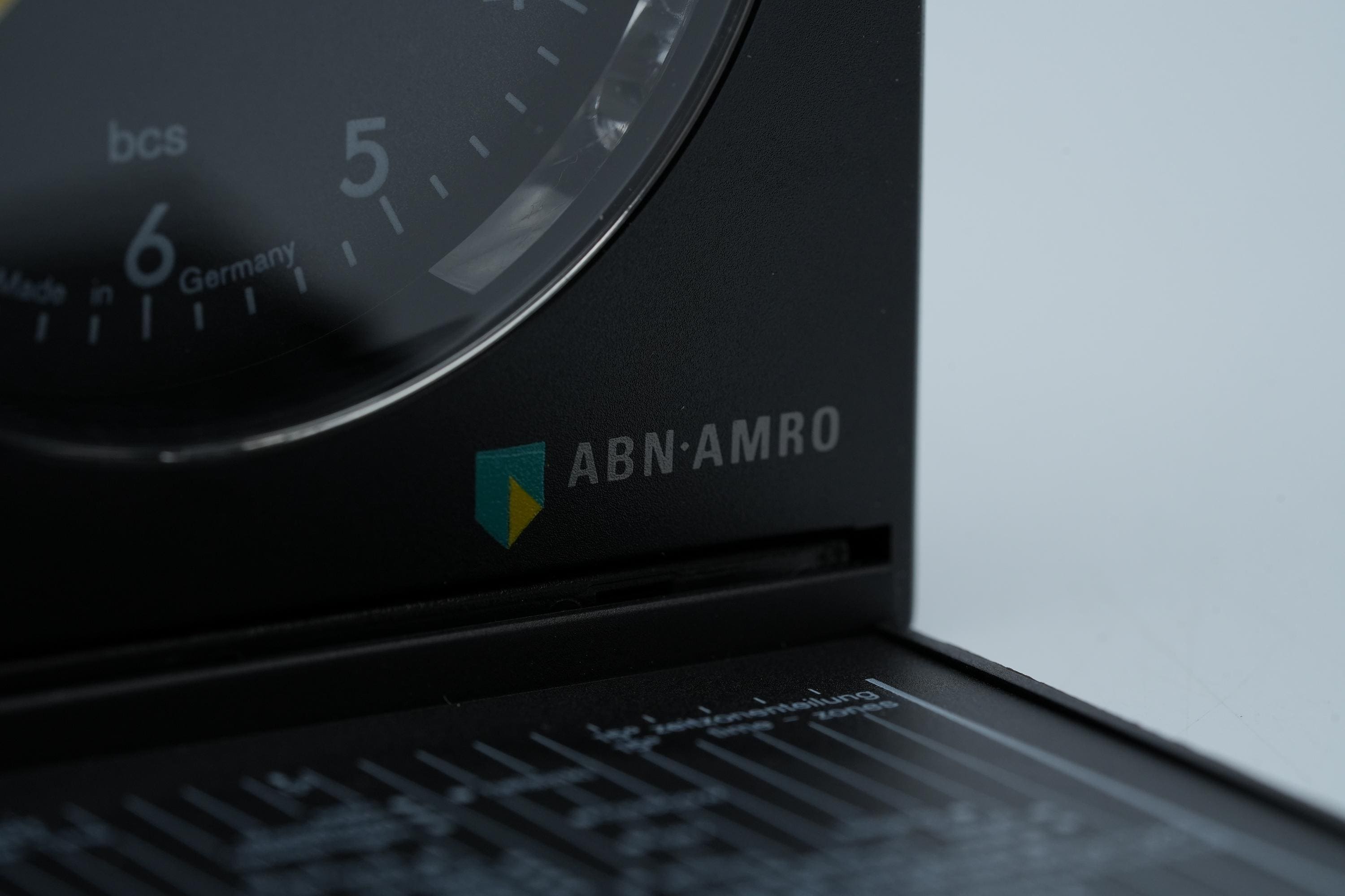 Braun AB 314 SL Travel Alarm Clock – ABN Amro Edition, German