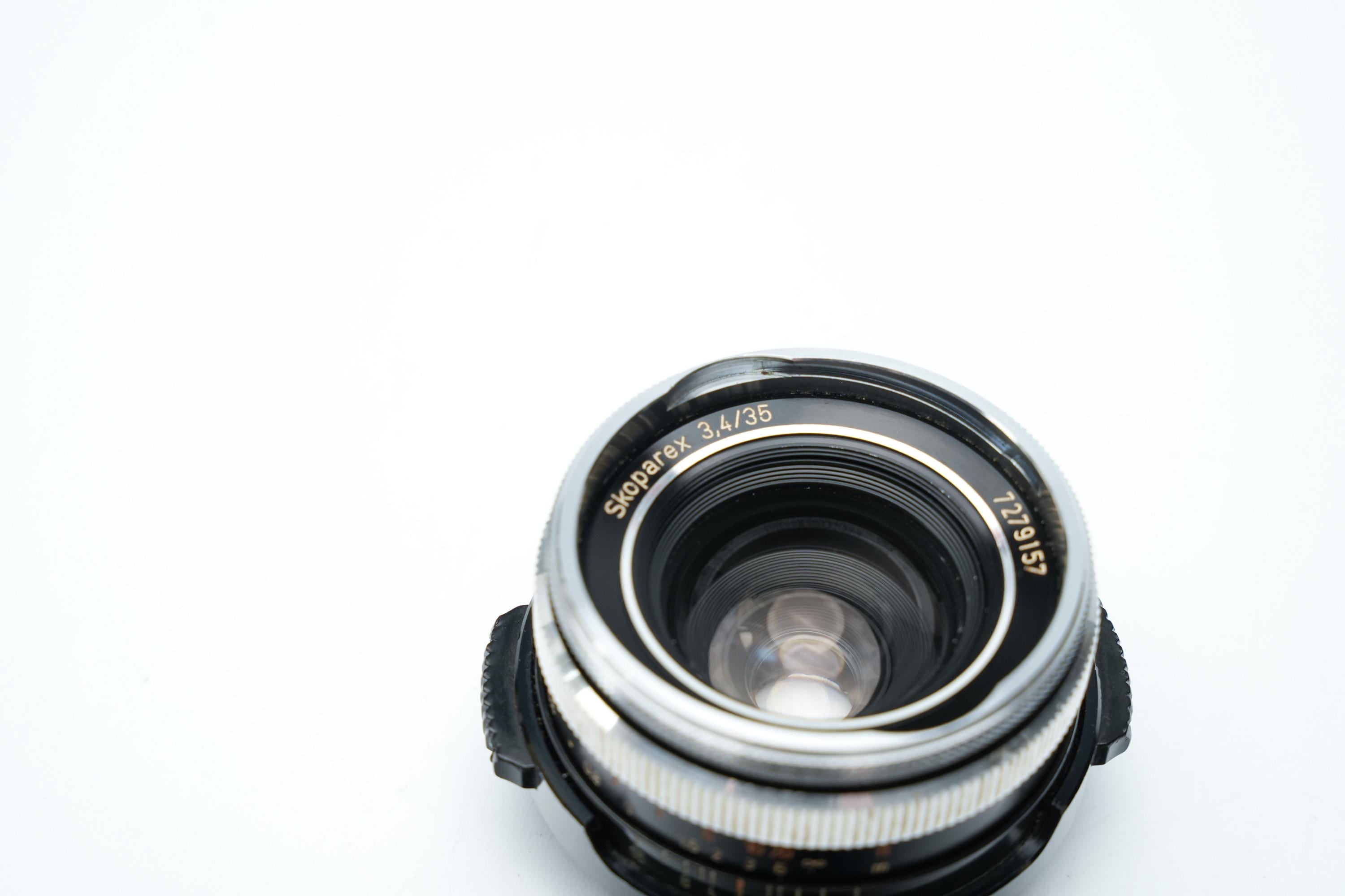 Carl Zeiss Skoparex 35mm F/3.4 – M42 Wide-angle Lens, West Germany 