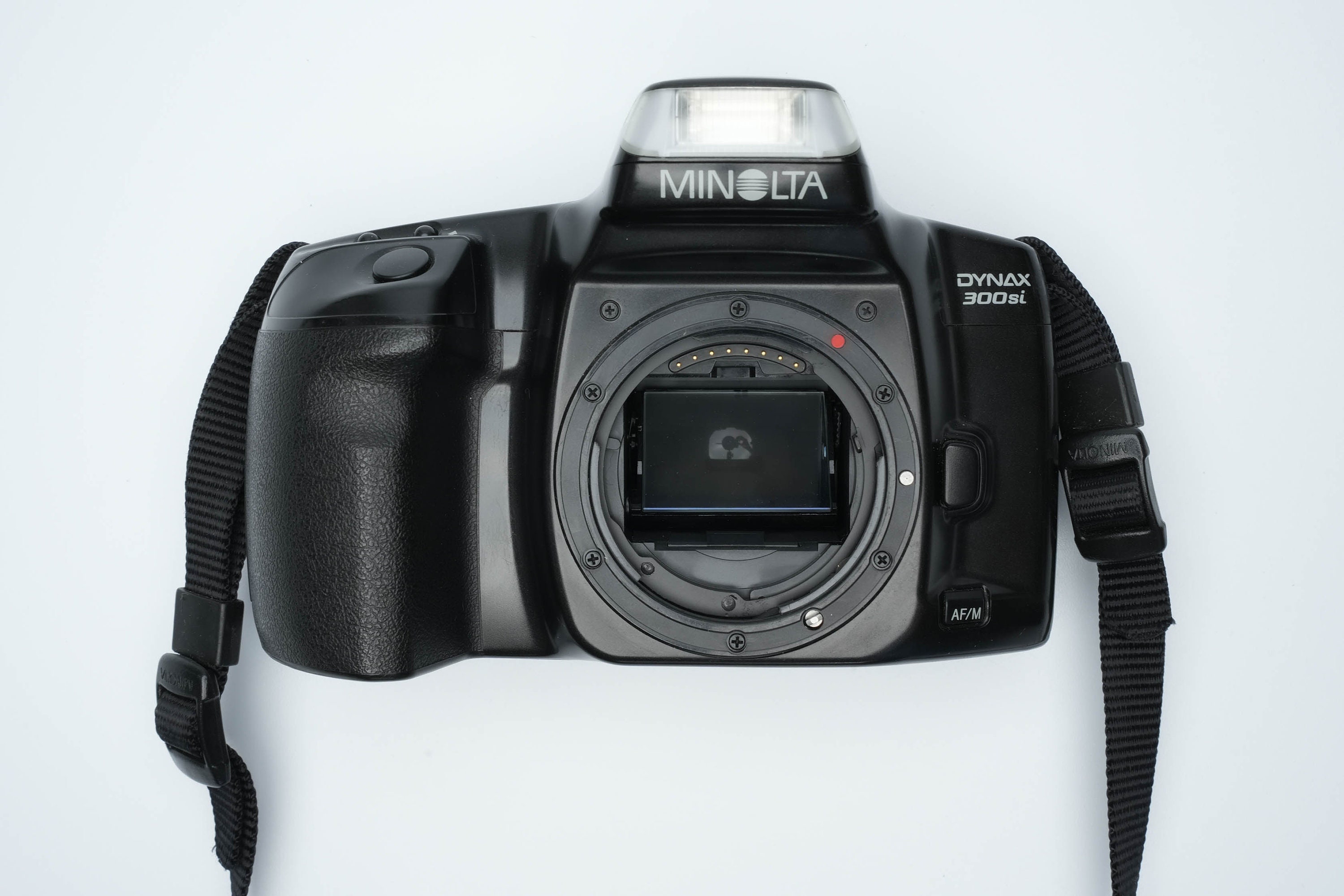 Appareil Photo Argentique Minolta Dynax 300si, Reflex 35mm, Noir, Autofocus Piloté Par L'œil, Occasion