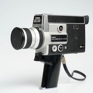 Canon 518SV Super 8 Camera – Classic 1960s Design
