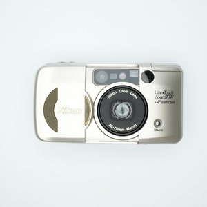 Nikon Lite Touch Zoom 70W AF Quartz Date – 35mm Point-and-Shoot Camera with Case