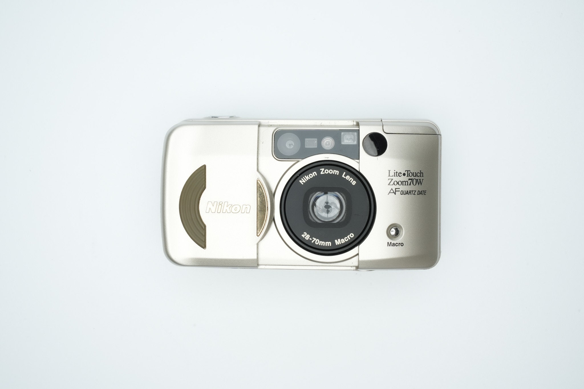 Nikon Lite Touch Zoom 70W AF Quartz Date – 35mm Point-and-Shoot Camera with Case