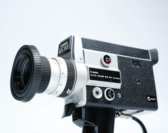 Canon Auto Zoom 518 SV Super 8 Camera – 1972 Model With F/1.8 Lens