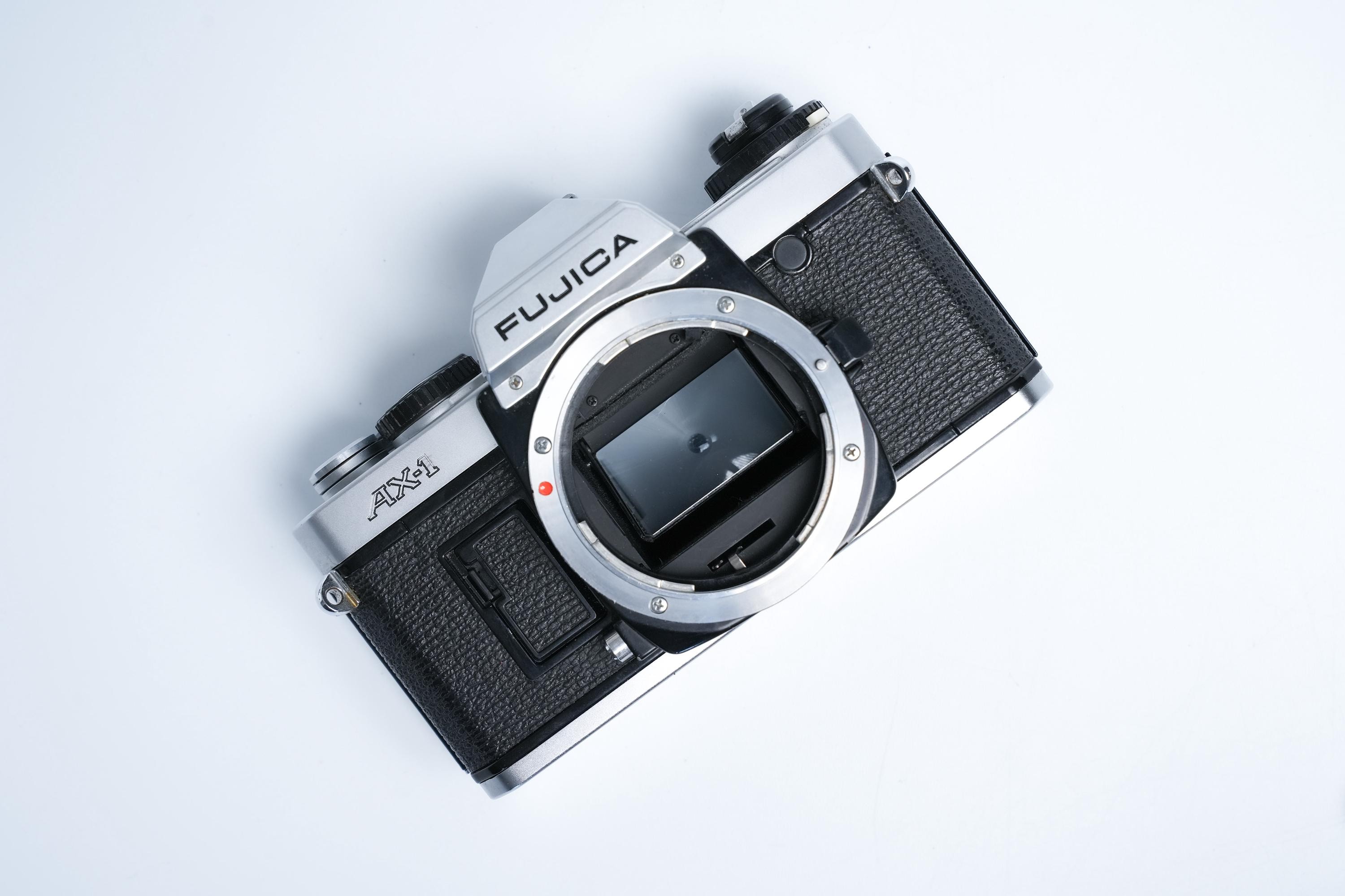 Fujica AX-1 35mm Camera (body Only) – 1979, Fujica X Mount, LED