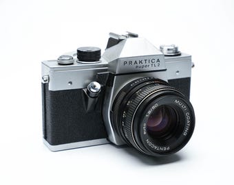 Praktica Super TL2 + Pentacon 50mm f1.8 | Vintage DDR Spiegelreflexcamera met karakter en snelheid