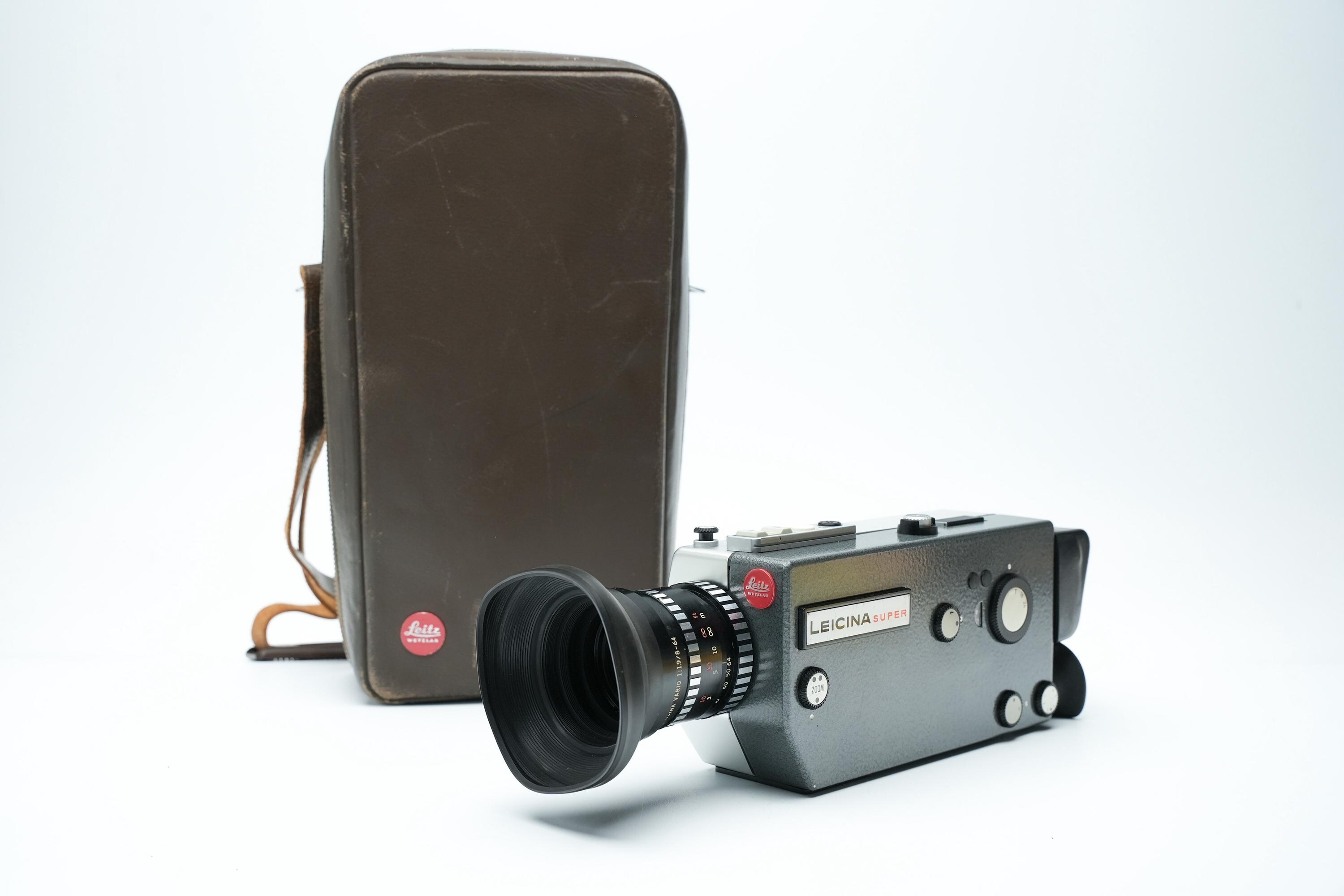 Leitz Leicina Super 8 Camera – Leitz Vario 8–64mm F/1.9 Lens