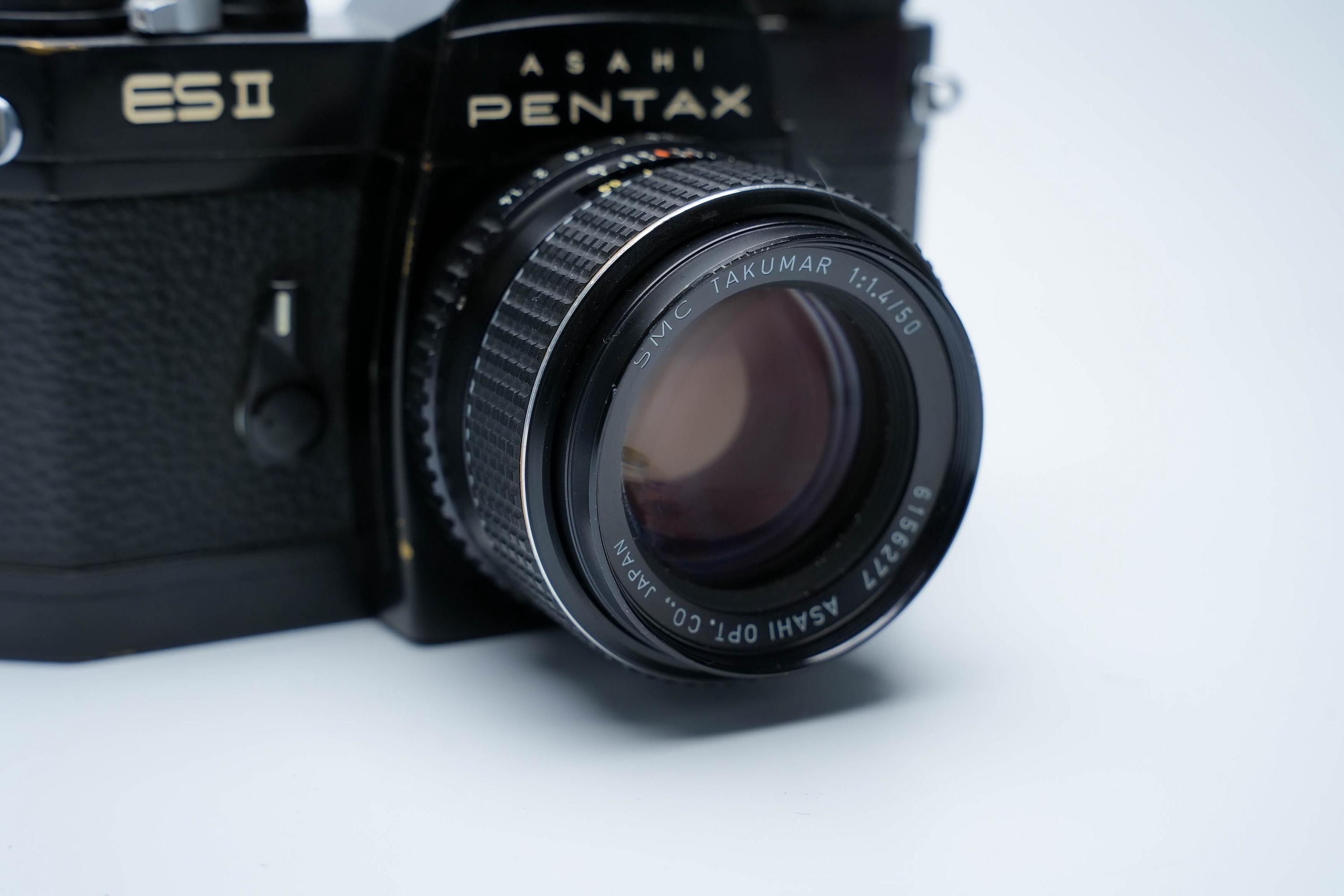 Pentax ES II 35mm SLR Camera (1970s) + Takumar 50mm F/1.4 Lens +