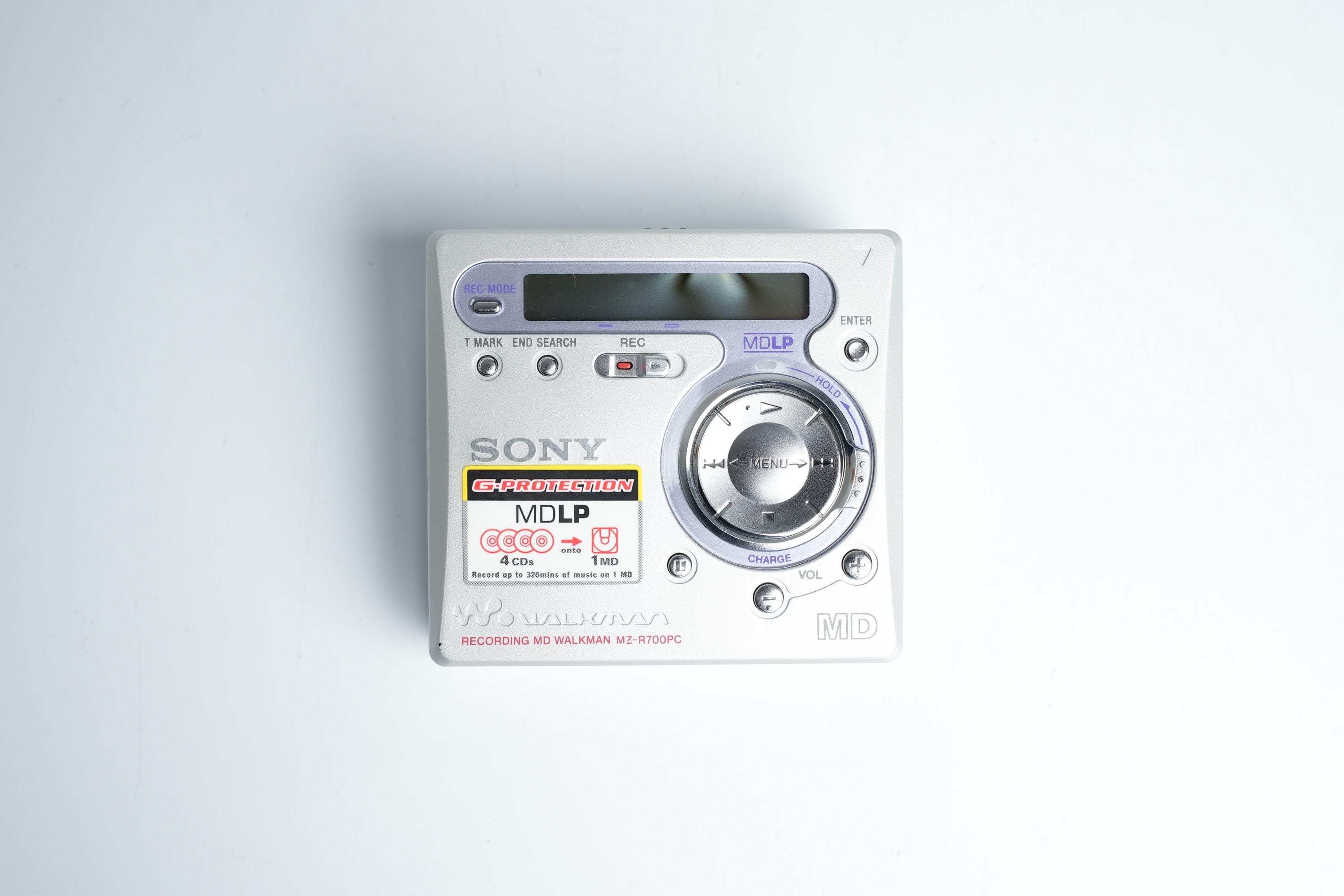 Sony Walkman MZ-R700PC – Vintage MiniDisc Recorder für tragbares Audio