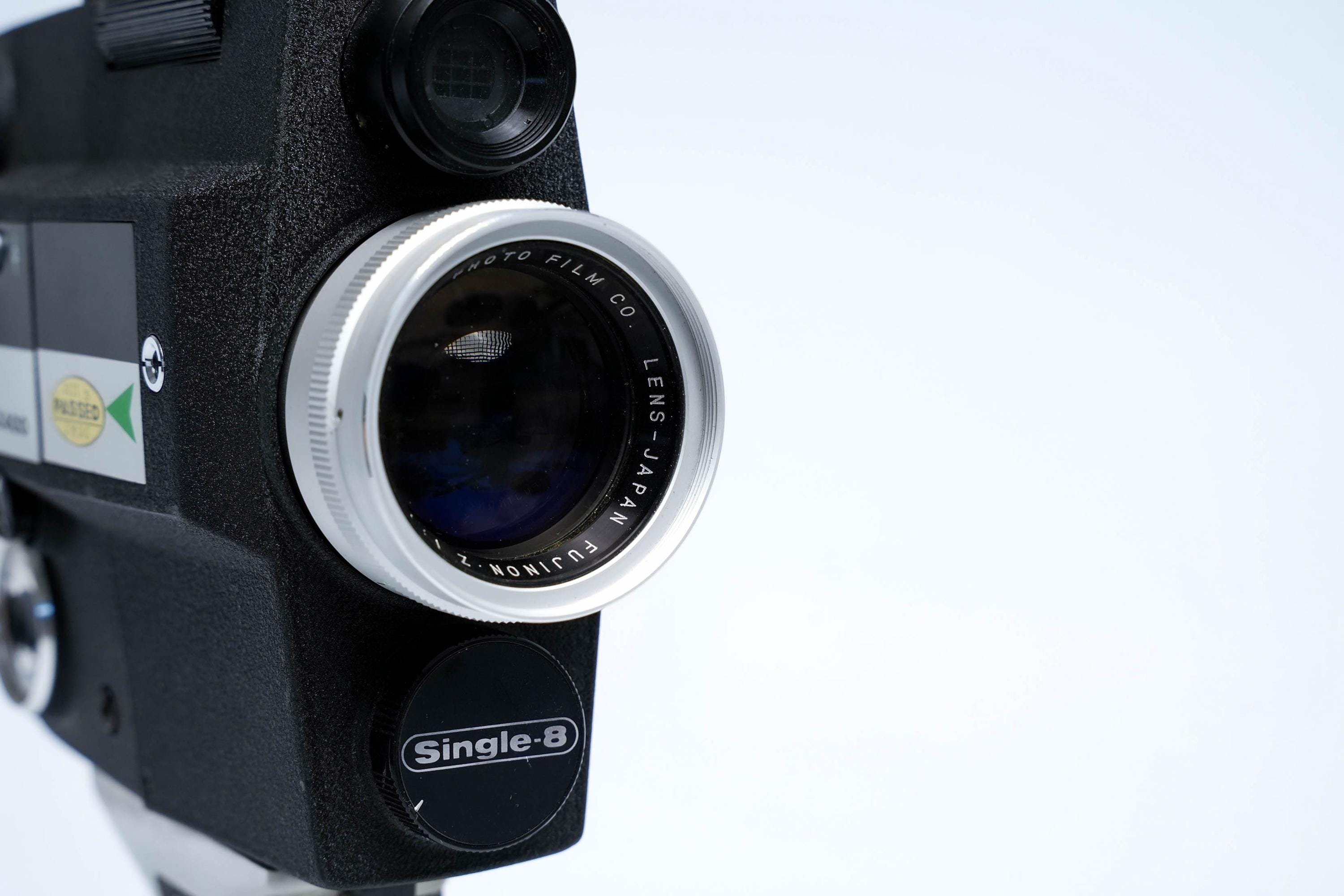 Fujica Z400 Single-8 Movie Camera With Fujinon-z 8.5–34mm F/1.8