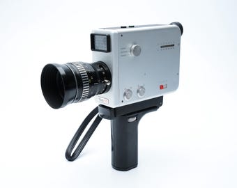 Braun Nizo S480 Super 8 Camera With F/1.8 Schneider-kreuznach Lens