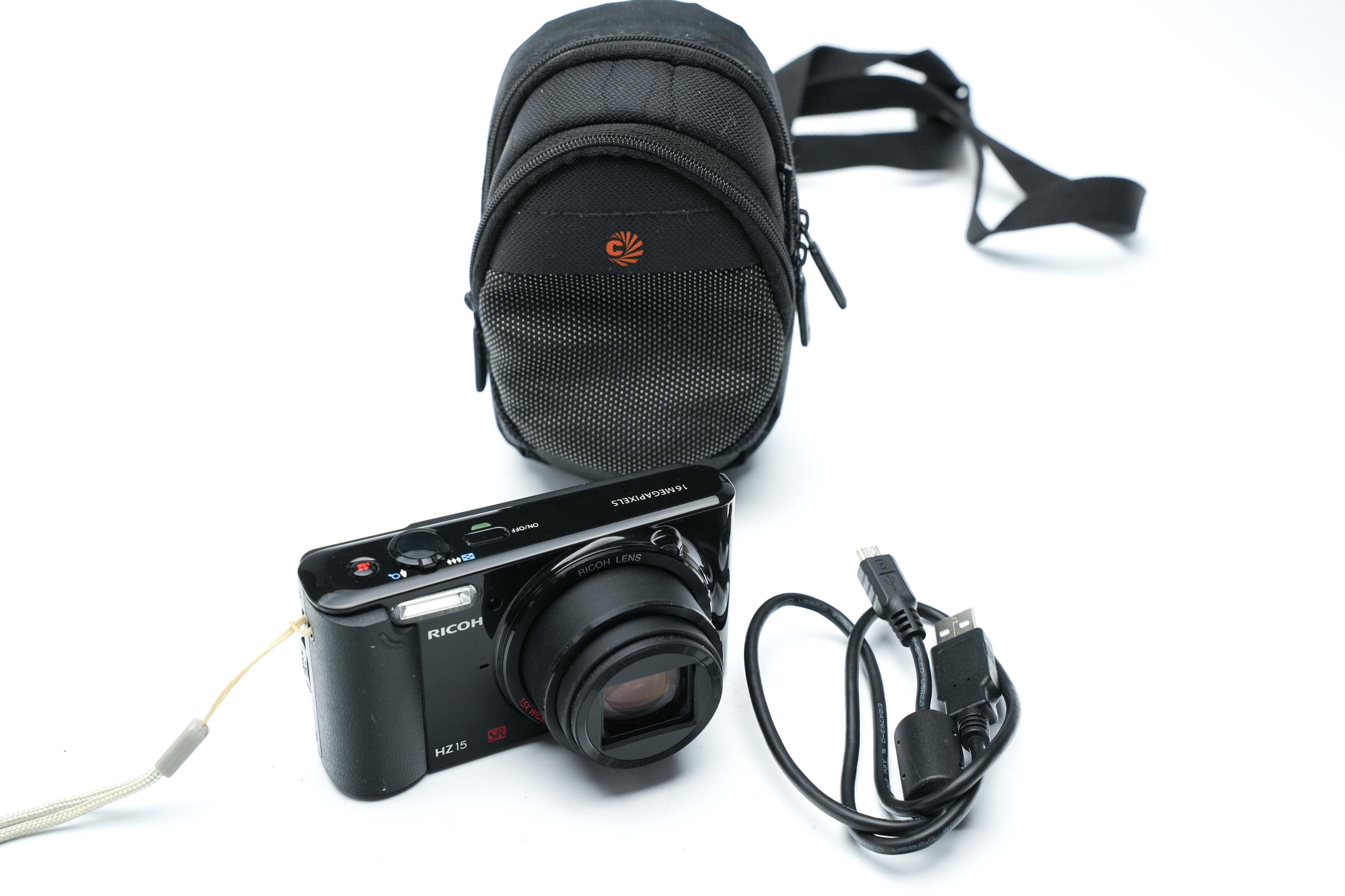 Ricoh HZ15 Digital Camera – 16MP, 15x Optical Zoom, SR