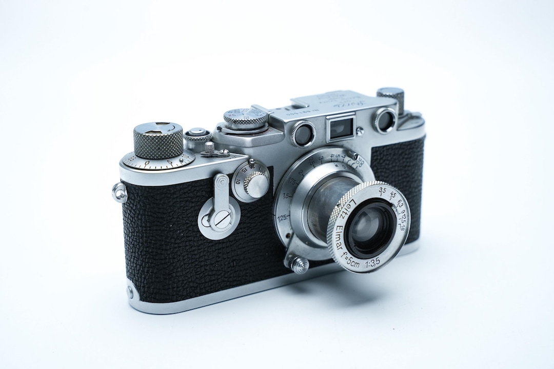 Leica Iiif RD ST – Red Dial, 1954, W/ Leitz Elmar 5cm F/3.5