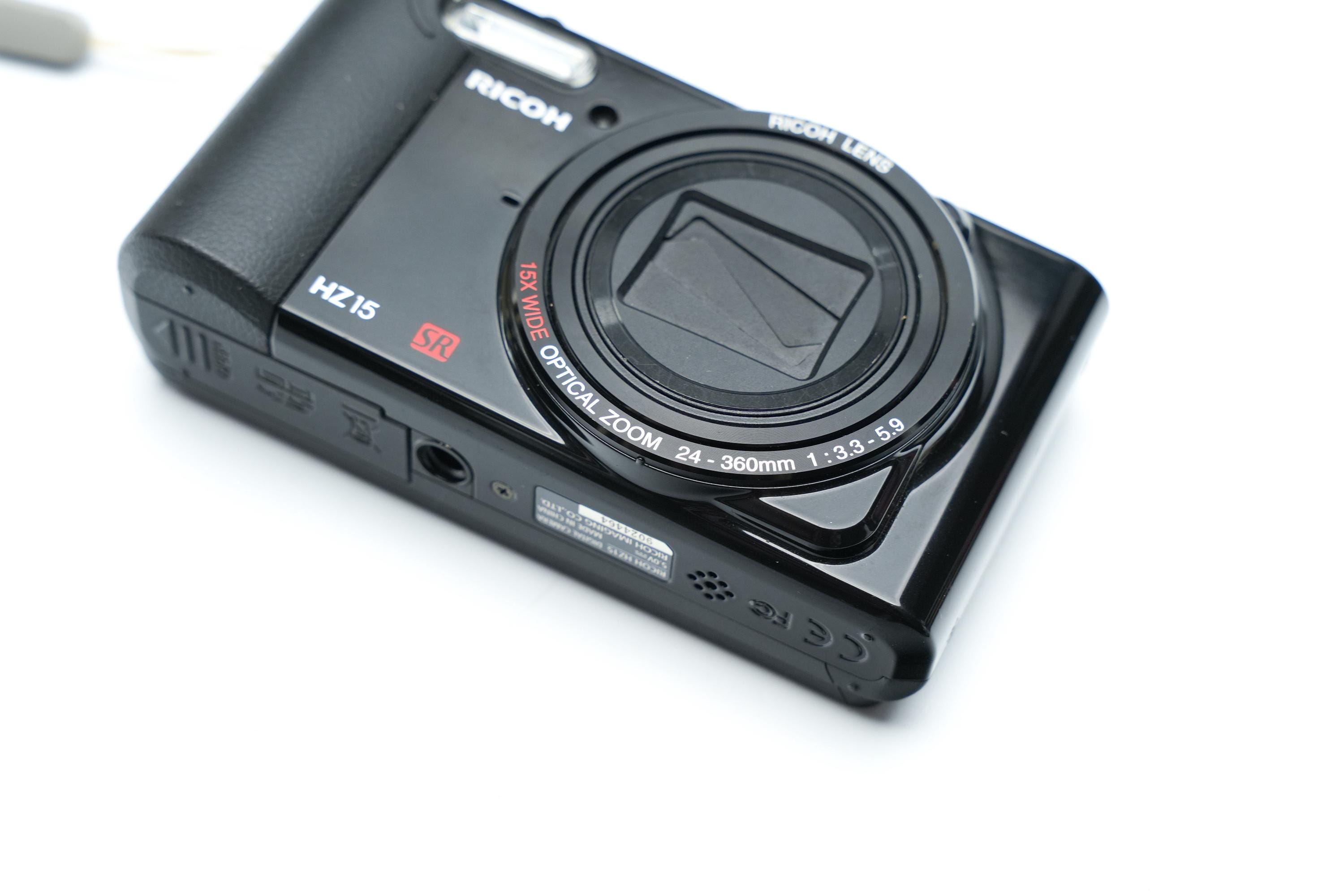 Ricoh HZ15 Digital Camera – 16MP, 15x Optical Zoom, SR
