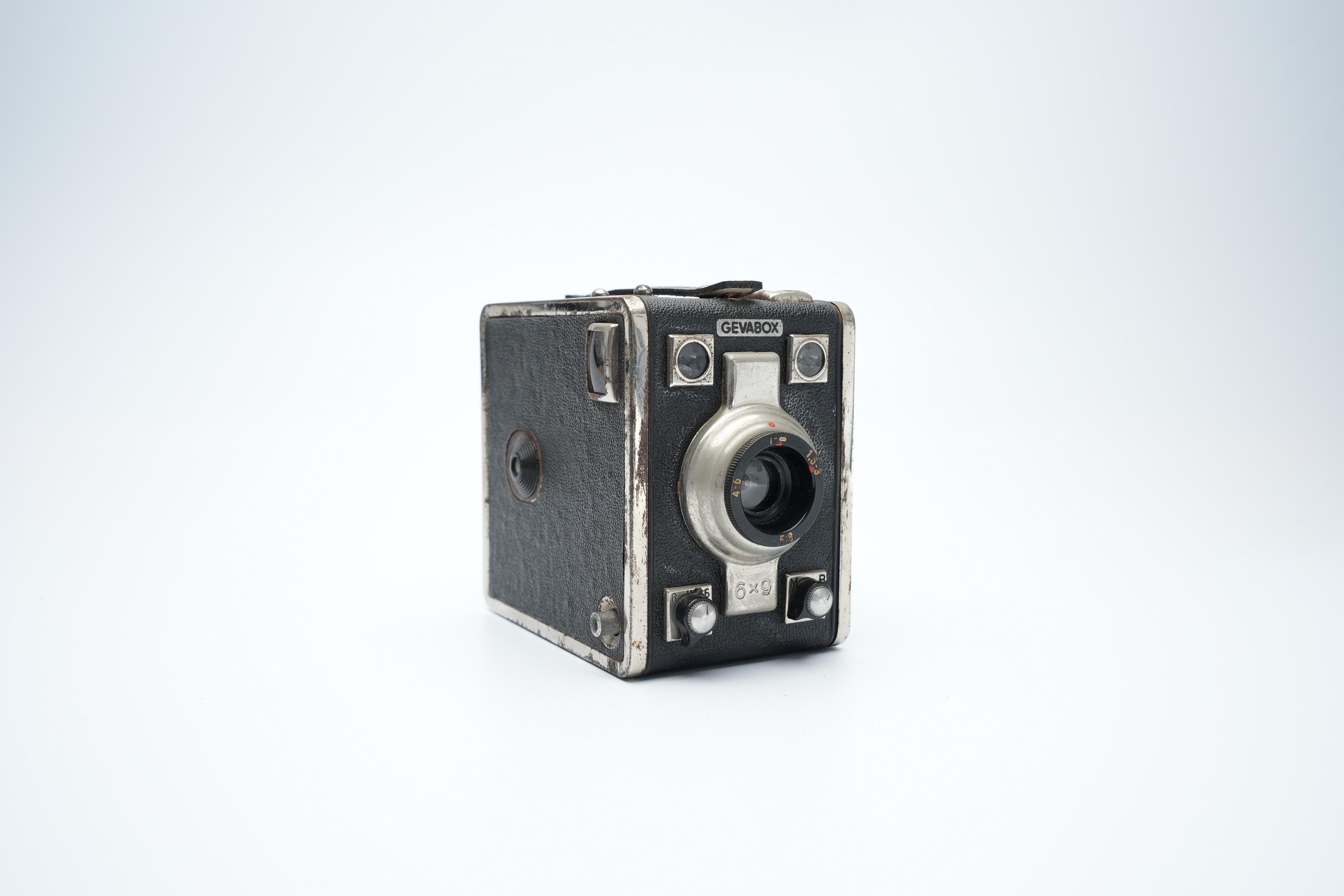 ビンテージ　ボックスカメラGAP Made in France 120/6x9 ✓ PARIS GAP *SCARCE* METAL BOX CAMERA 6X9CM 120 ROLL FILM