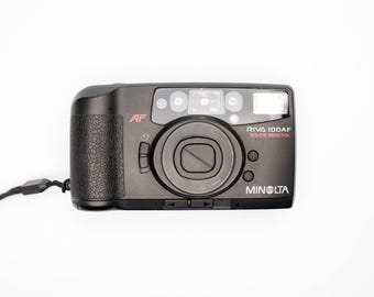Minolta Riva 100AF - Pålitlig kompaktkamera från 1990-talet