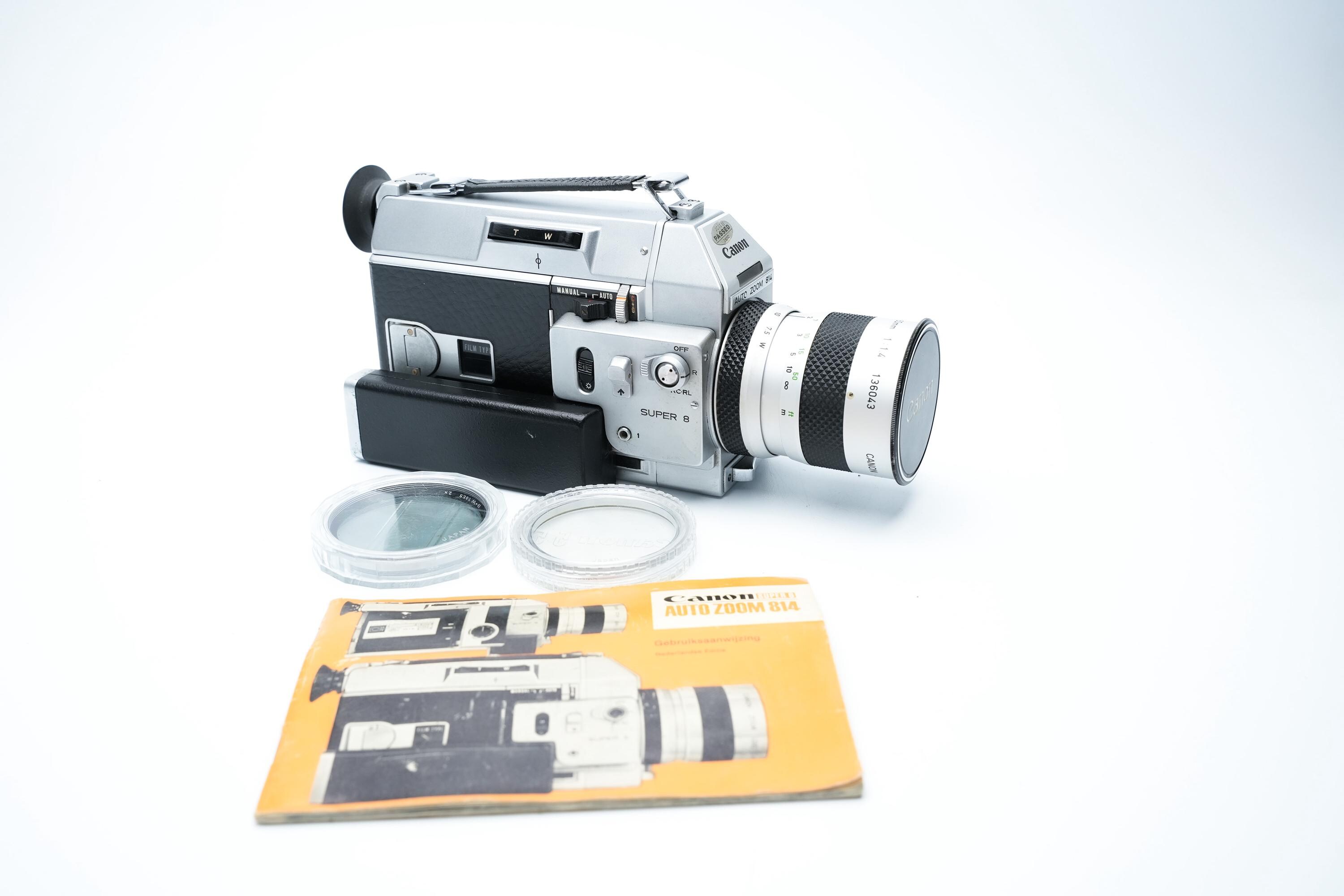 キヤノン オートズーム 814 – スーパー8フィルムカメラ – 1967年 – 8倍