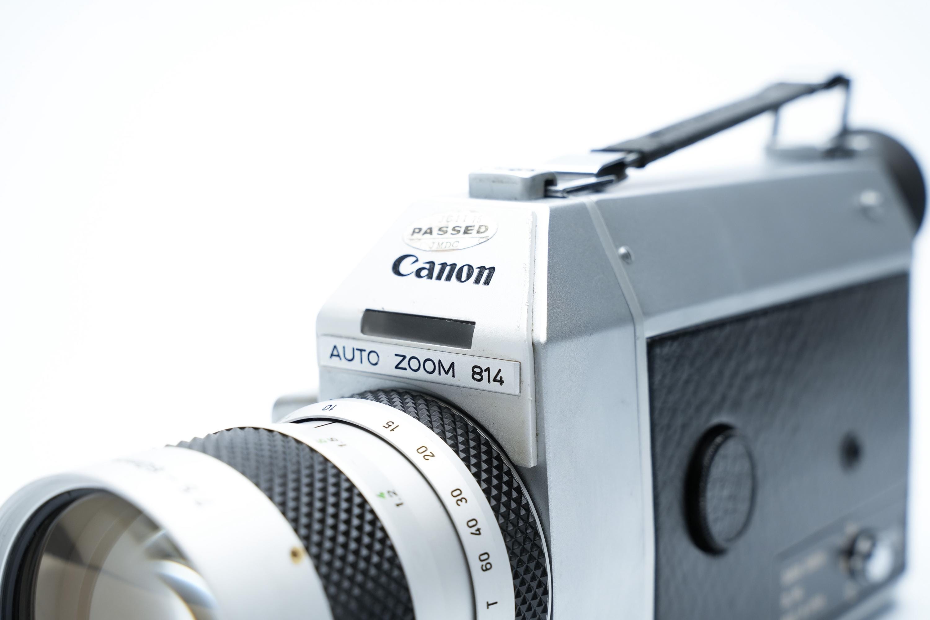 キヤノン オートズーム 814 – スーパー8フィルムカメラ – 1967年 – 8倍