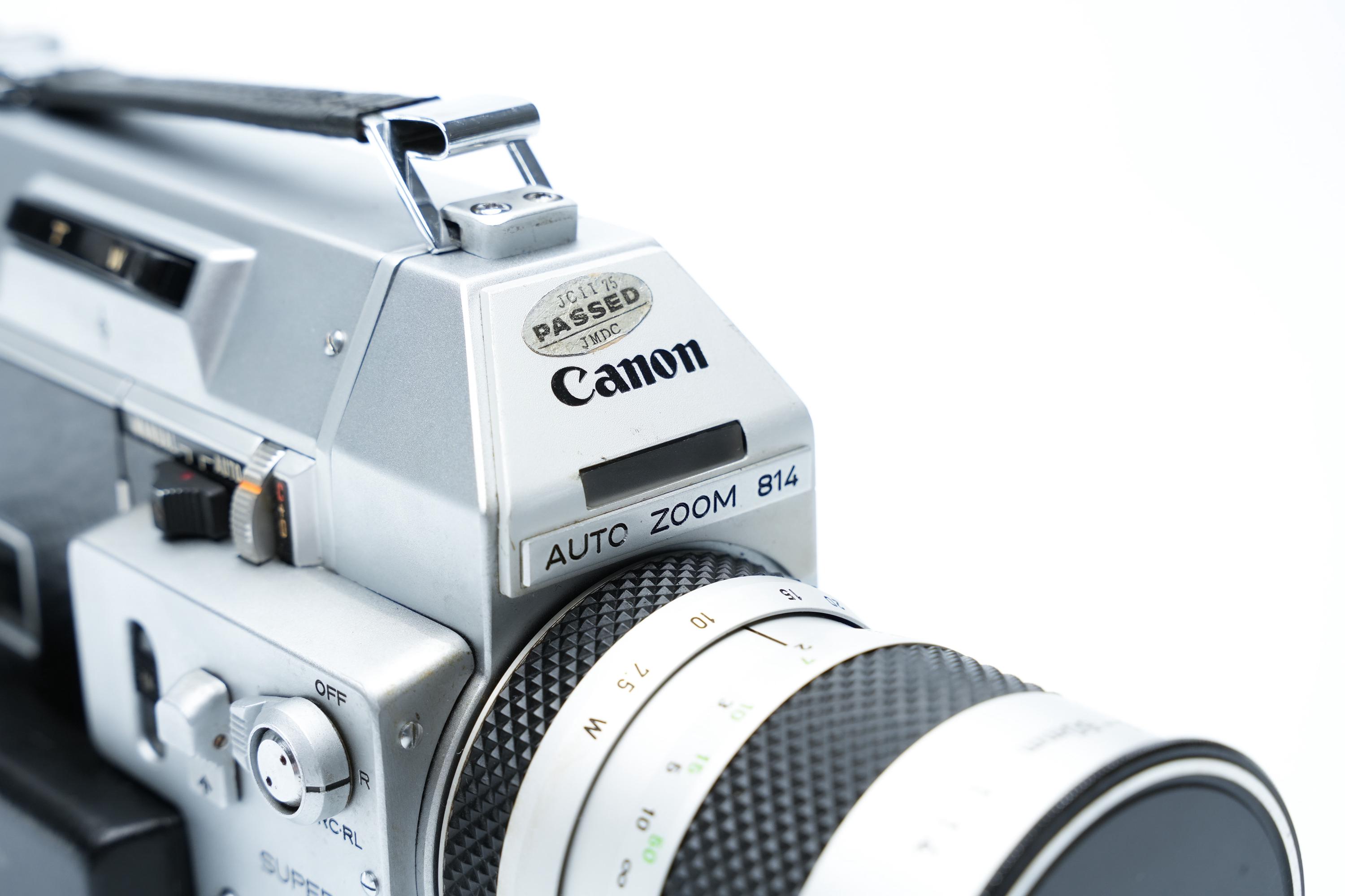 キヤノン オートズーム 814 – スーパー8フィルムカメラ – 1967年 – 8倍