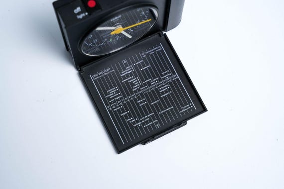 Braun AB 313 SL Travel Alarm Clock (type 4784) – 1980s German