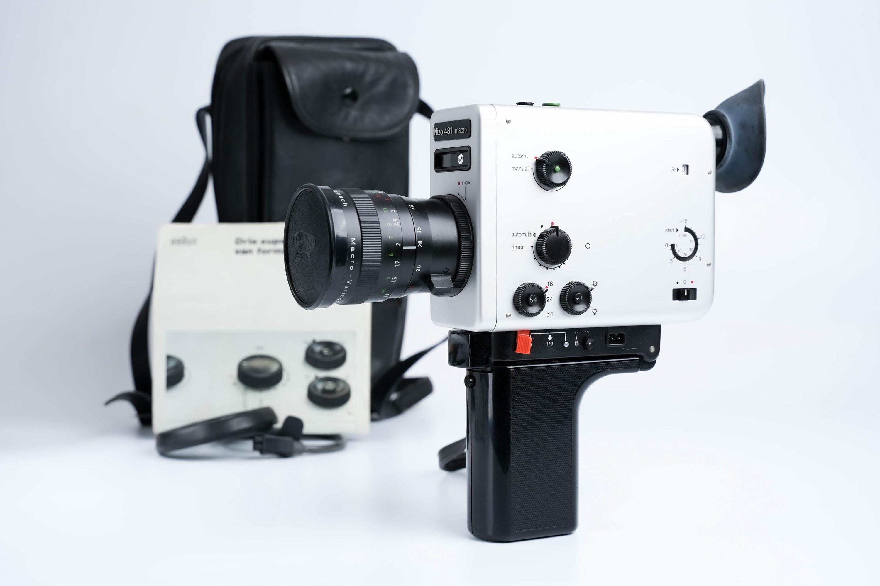 Nizo 801 macro 8mmフィルムカメラ Nizo 801 Macro Super 8mm Camera (Silver Version) S# 1279565