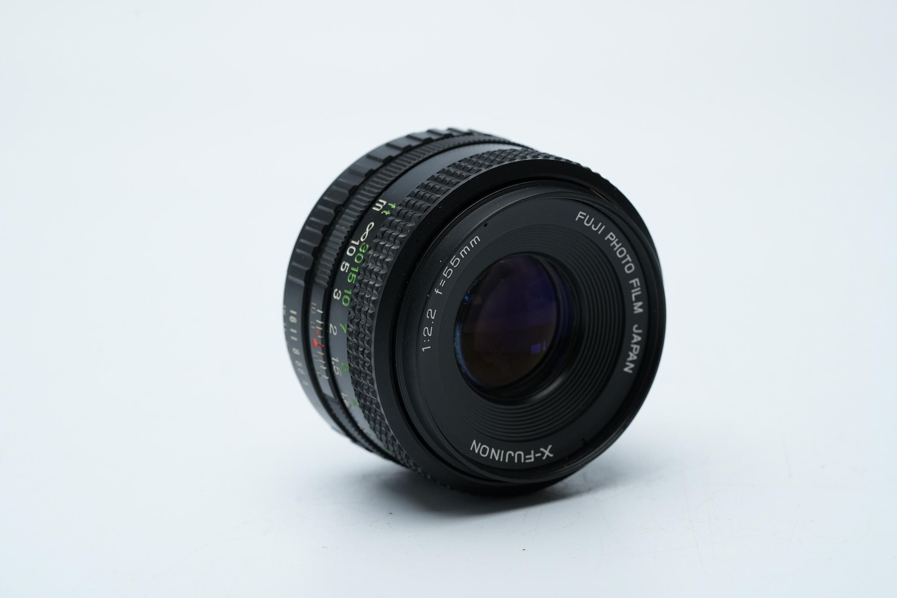 X-fujinon 55mm F/2.2 Lens – Fujica-x Mount, Manual Focus, Japan